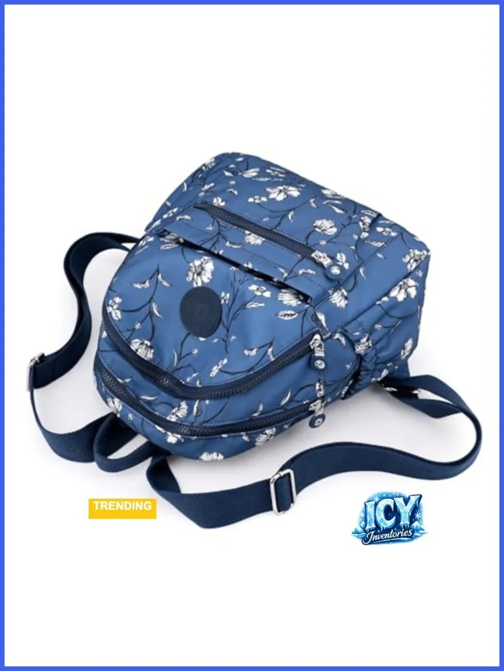 Women's Water-Resistant Nylon Anti-Theft Travel Backpack Mini Daypack Purse